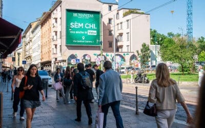 B&CO Outdoor accompagna Humanitas per il lancio del nuovo centro Medical Care di Piazzale Vetra a Milano